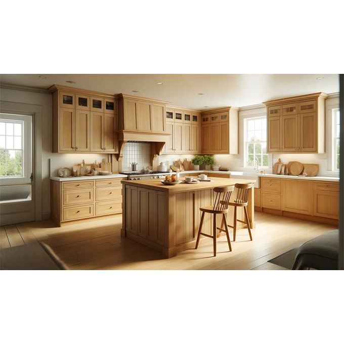  Inset Oak White 