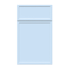 Door Slim Pastel Blue