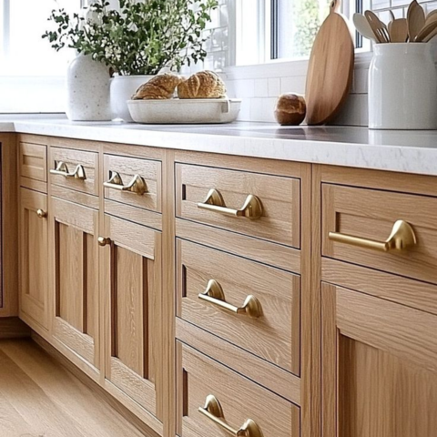  Inset Oak White 
