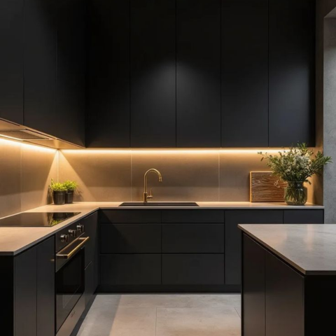  Frameless Black 
