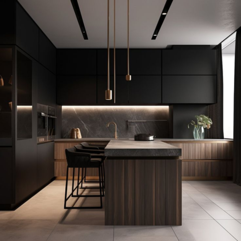  Frameless Black 