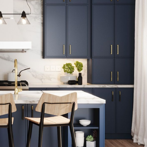  Slim Navy Blue 
