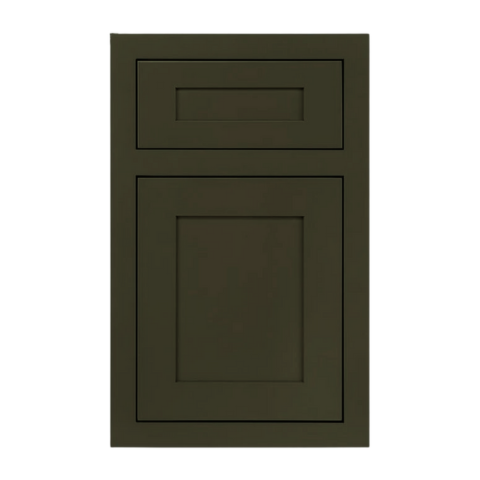 Door Inset Deep Olive Green 