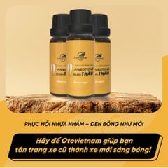 [Hàng Nhật] Phục Hồi Nhựa Ô Tô, Xe Máy Jumbotec MB – Dưỡng Nhựa Đen Bạc Màu, Nhám