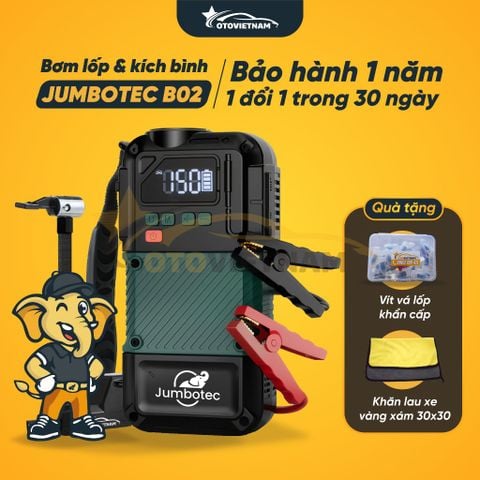 Bơm Lốp & Kích Bình Ô Tô Jumbotec B02
