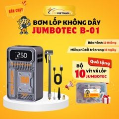 Bơm Lốp Tự Ngắt Jumbotec B01 – Giải Pháp Cứu Hộ Xe Mọi Hành Trình