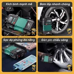 Bơm Lốp & Kích Bình Ô Tô Jumbotec B02