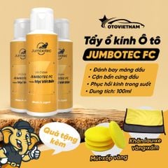 Tẩy Ố Kính Ô Tô Jumbotec FC – Đánh Bay Màng Dầu, Cặn Bẩn Cứng Đầu Trên Ô Tô