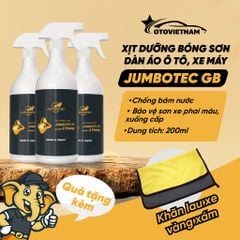 [Hàng Nhật] Chai Xịt Phủ Bóng Sơn Ô Tô, Xe Máy Jumbotec GB – Chống Bám Nước, Bảo Vệ Sơn Xe