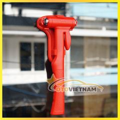 Búa Thoát Hiểm Ô Tô Đa Năng Cao Cấp – Phá Kính Xe Hơi, Cắt Dây An Toàn, Cứu Hộ Khẩn Cấp