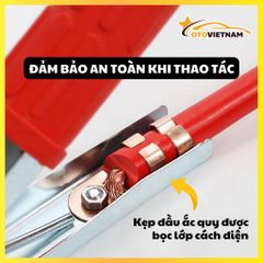 Dây Câu Bình Ắc Quy Lõi Đồng Siêu To Chịu Tải 5000A Dài 4 Mét – Truyền Dẫn Điện Tốt, Có Túi Đựng