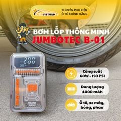 Bộ Cứu Hộ Lốp Xe Jumbotec B01 + Nấm vá lốp – Giải Pháp Cứu Hộ Xe Mọi Hành Trình