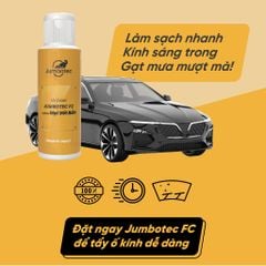 Tẩy Ố Kính Ô Tô Jumbotec FC – Đánh Bay Màng Dầu, Cặn Bẩn Cứng Đầu Trên Ô Tô