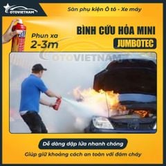 Bình Cứu Hoả Mini 1000ML, Dập Lửa Khẩn Cấp Trong Ô Tô, Văn Phòng - Bình Xịt An Toàn Đa Năng