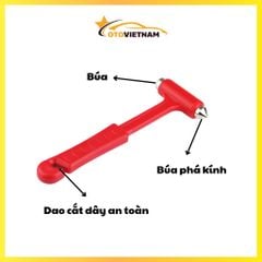 Bộ Dụng Cụ Cứu Hộ Khẩn Cấp Ô Tô 10 Món – An Tâm Lái Xe Mọi Tình Huống, Giải Quyết Sự Cố Nhanh Chóng