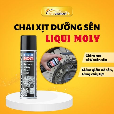 Chai Xịt Dưỡng Sên Liqui Moly Cao Cấp – 250ml, Bảo Vệ & Tối Ưu Hoạt Động Sên Xe