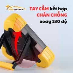 Đèn LED Cảnh Báo Nguy Hiểm Đa Năng Hình Tam Giác – Tích Hợp Pin Sạc Dự Phòng, Cảnh Báo & Chiếu Sáng Khẩn Cấp