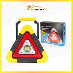Đèn LED Cảnh Báo Nguy Hiểm Đa Năng Hình Tam Giác – Tích Hợp Pin Sạc Dự Phòng, Cảnh Báo & Chiếu Sáng Khẩn Cấp