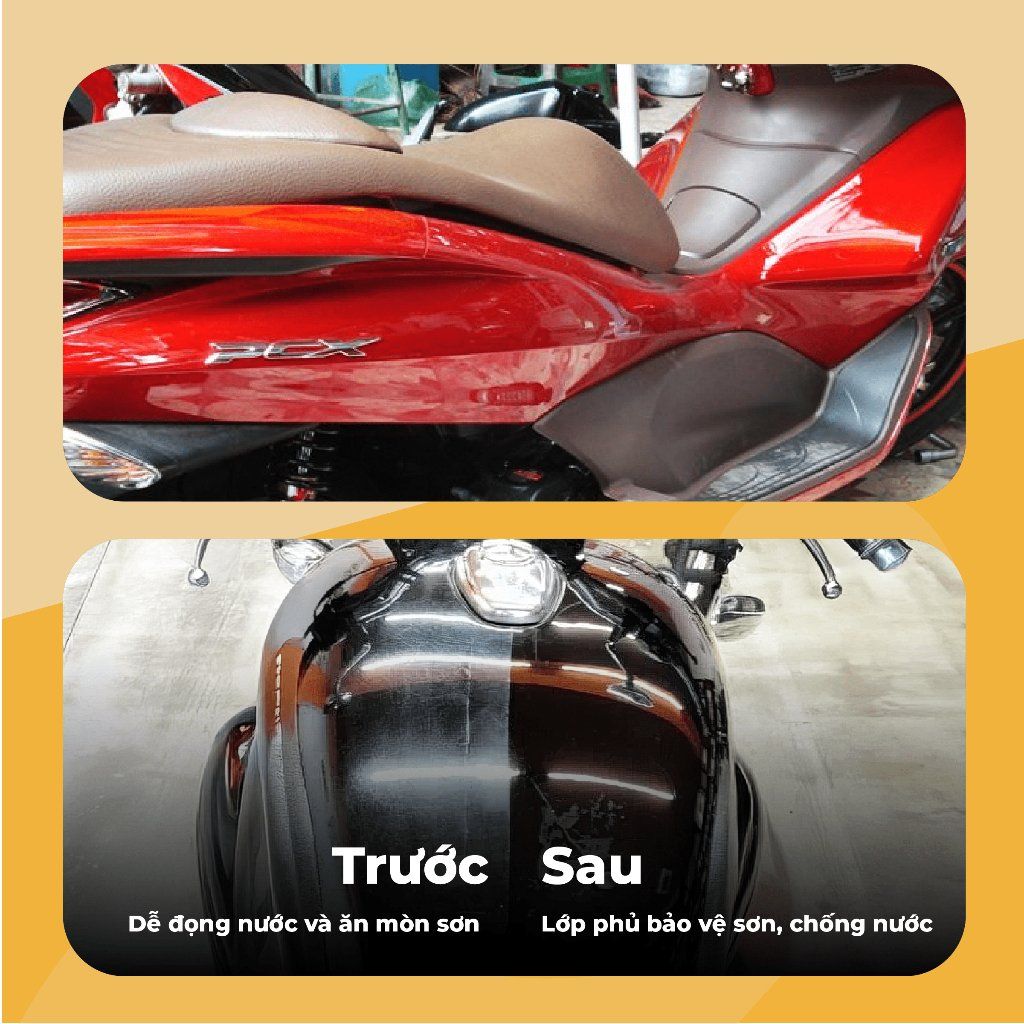 [Hàng Nhật] Chai Xịt Phủ Bóng Sơn Ô Tô, Xe Máy Jumbotec GB – Chống Bám Nước, Bảo Vệ Sơn Xe
