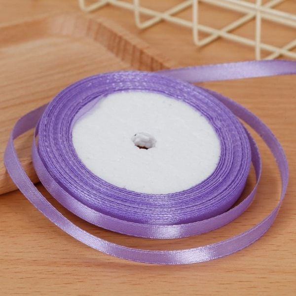 Ruy băng lụa bản 5mm nhiều màu - Cuộn 22 met