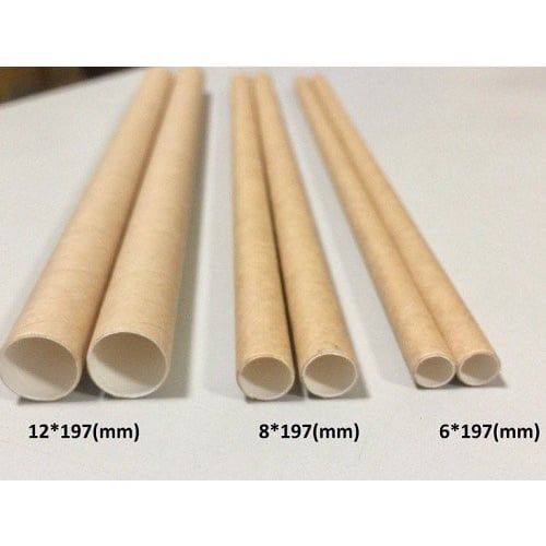 TÚI 50,100 ỐNG HÚT GIẤY CÁC CỠ DÙNG MỘT LẦN