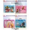 Cặp nhựa học thêm học sinh 2 ngăn và 7 ngăn loại đẹp cao cấp