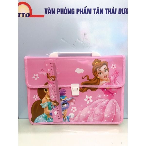 Cặp nhựa học thêm học sinh 2 ngăn và 7 ngăn loại đẹp cao cấp