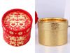 Vỏ hộp gấm - Hộp đựng trà dùng trong lễ cưới hỏi