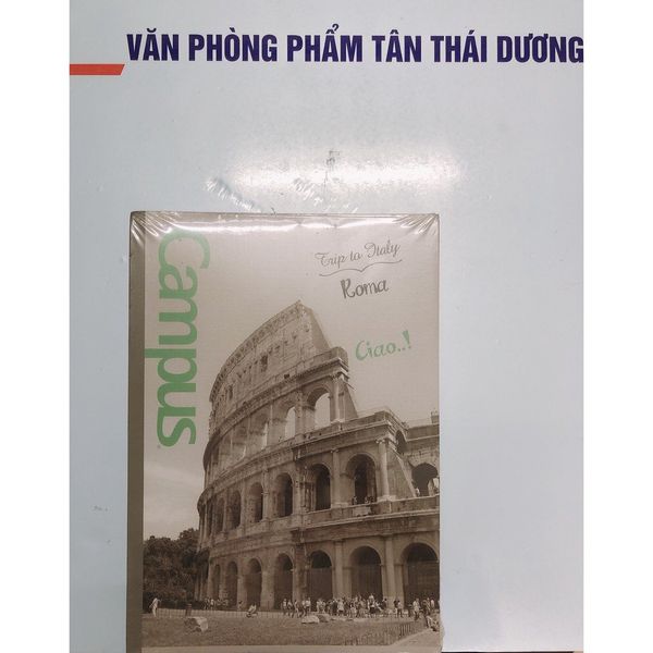 Vở Kẻ Ngang 200 trang Hồng Hà, Campus, Vở Học Sinh - Giao màu ngẫu nhiên