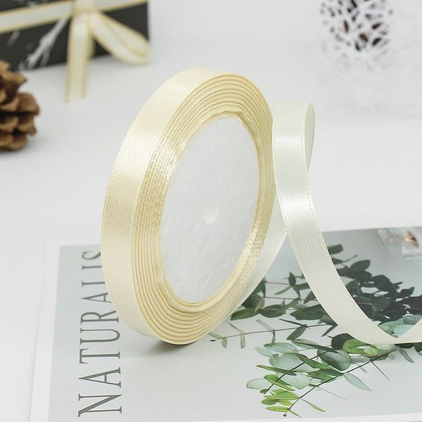 Sỉ 1 cây/10 Cuộn Ruy Băng lụa 1cm nhiều màu - cuộn 22m
