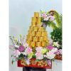 Vỏ hộp gấm - Hộp đựng trà dùng trong lễ cưới hỏi