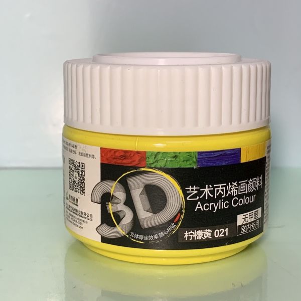 Màu Vẽ Acrylic 3D 100ml - Chính Hãng - Chất Lượng Tốt