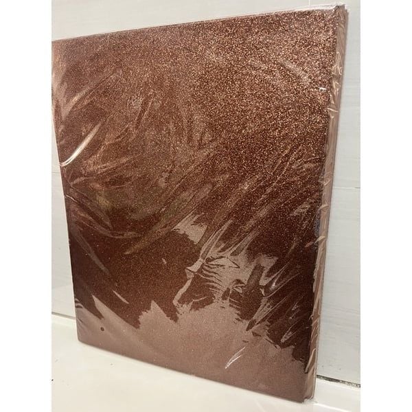 Xốp nhũ kim tuyến . Xốp EVA phủ nhũ .  Làm đồ Handmade - khổ 40x50cm