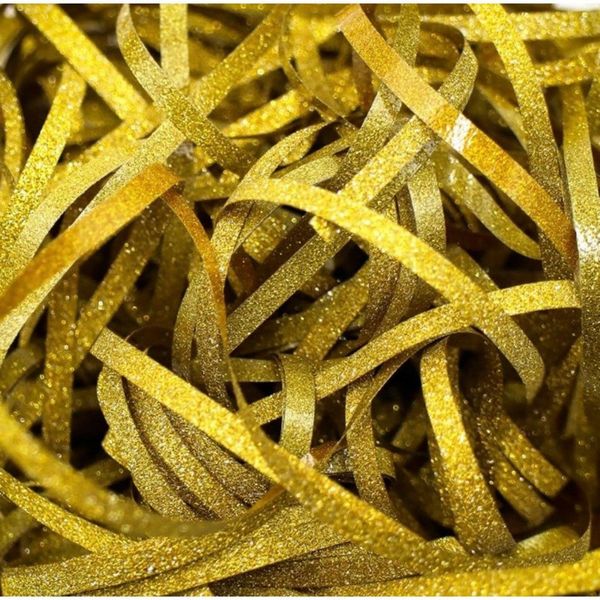 1kg  Giấy Rơm Nhũ Kim Tuyến Lấp Lánh Trang Trí Hộp Quà Sang Trọng