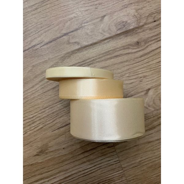 Ruy băng lụa 1cm, 2cm, 4cm nhiều màu - Cuộn 22m - Loại Đẹp