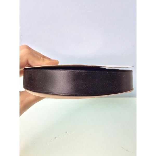 (Cuộn 100Met) Ruy băng lụa bản 2,5cm - loại đẹp - đủ màu