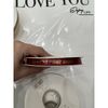 (1Cm 45Met ) Ruy băng lụa , in nổi chữ LOVE - Loại Đẹp