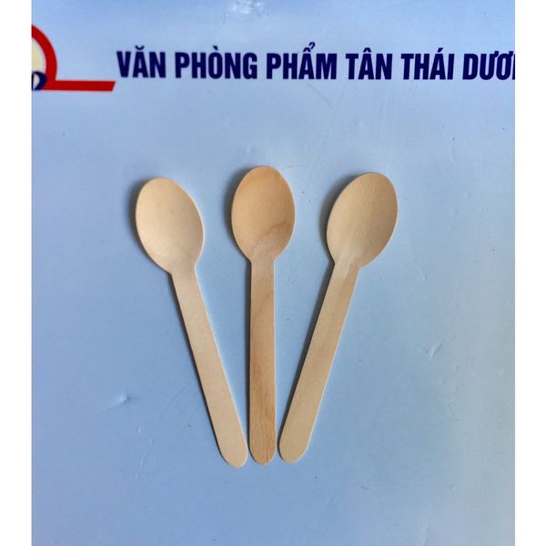 100 CHIẾC THÌA,DĨA,MUỖNG GỖ DÙNG MỘT LẦN