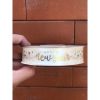 Ruy Băng Lụa In Chữ Happy New Year Bản 2,5cm- Cuộn To 45Met Loại đẹp