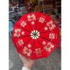Vỏ hộp  tam giác ánh nhũ xếp tròn - vỏ hộp bánh cưới sang trọng