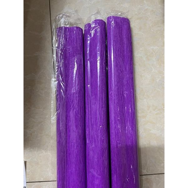 Cuộn Giấy Nhún Làm Hoa Đủ Màu - Giá Rẻ-khổ 50cm*2,5met