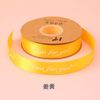 (Cuộn 45m) Ruy băng lụa in chữ just for you bản 2,5cm*45m