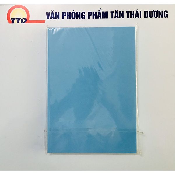 Bìa Màu A4, Giấy A4 Màu, Tập 100 Tờ