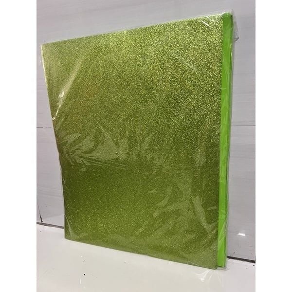Xốp nhũ kim tuyến . Xốp EVA phủ nhũ .  Làm đồ Handmade - khổ 40x50cm