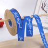 (Cuộn 45m) Ruy băng lụa in chữ just for you bản 2,5cm*45m