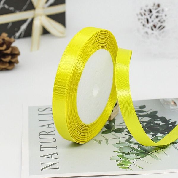 Sỉ 1 cây/10 Cuộn Ruy Băng lụa 1cm nhiều màu - cuộn 22m