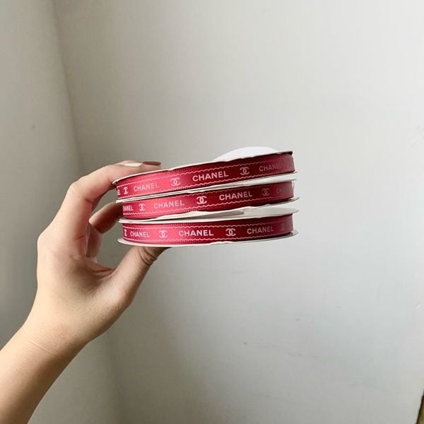Ruy băng lụa in chữ khổ 1cm*35m