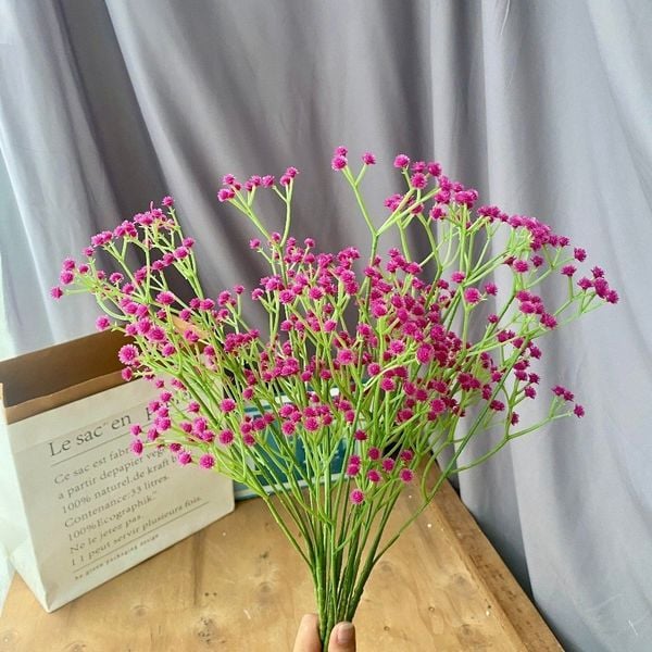 Hoa Giả - Cành hoa baby cao cấp, Cắm lọ hoa trang trí - Decor Trang trí nhà cửa cực đẹp