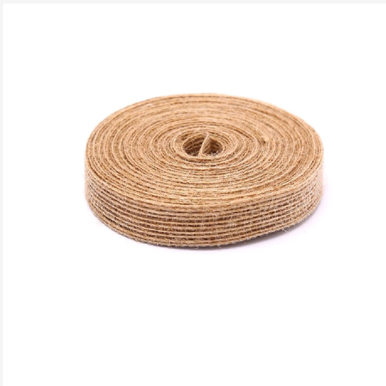 Ruy băng sợi đay, làm đồ handmade - Thắt nơ kiểu Vintage - Dài 10 Mét