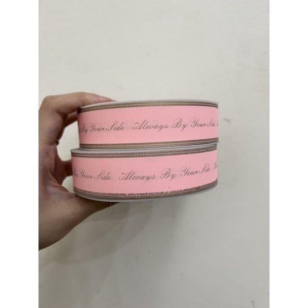 Ruy Băng Nhựa Thái In Chữ Bản 3cm Dài 45m